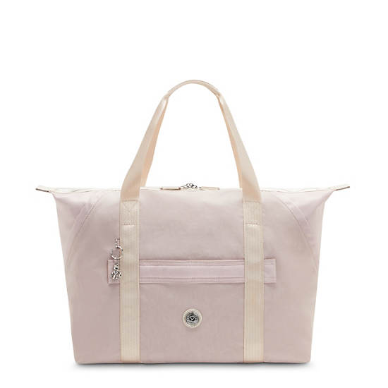 Kipling Art Medium Klassieke Tote Tassen Roze | België 1452WN